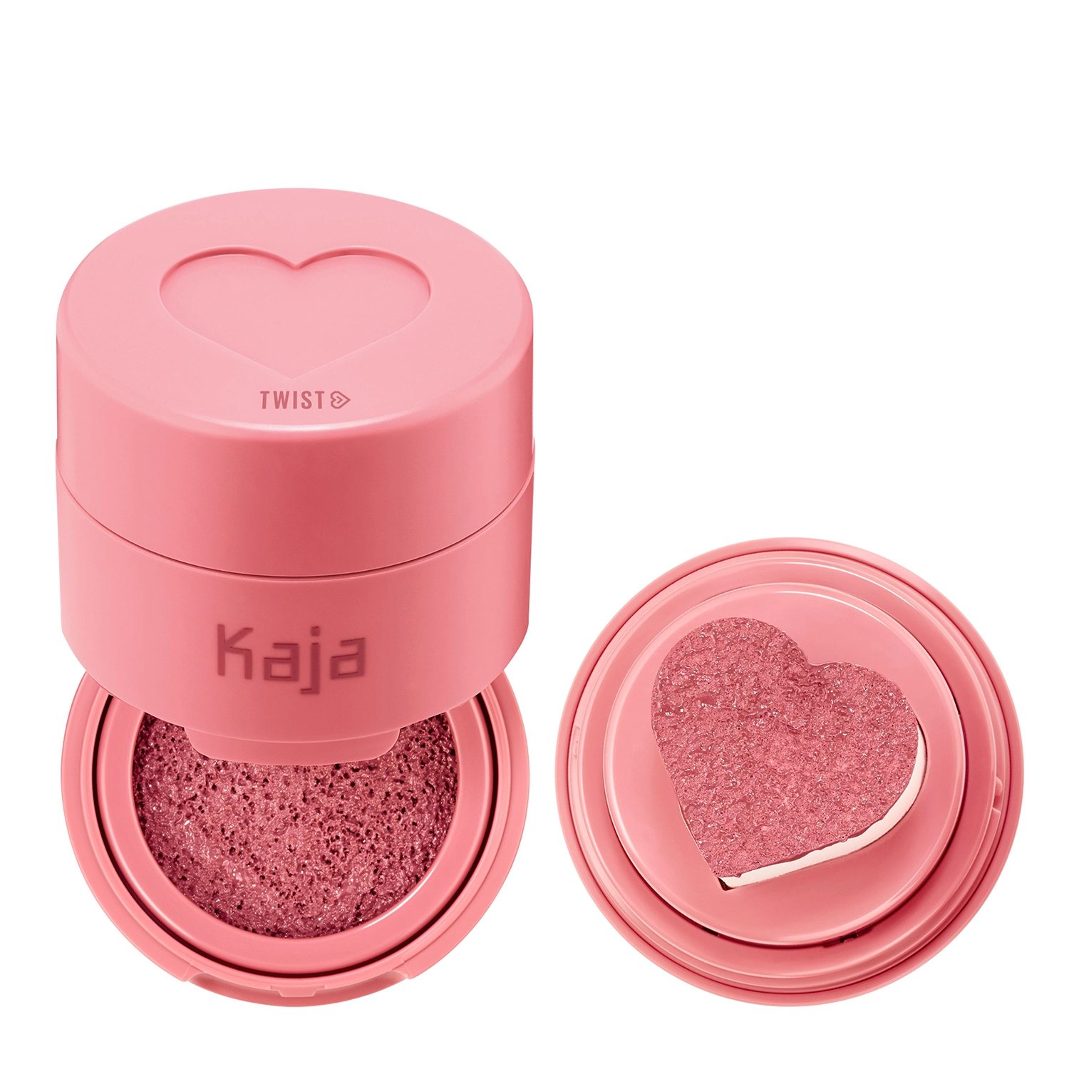 Kaja Beauty - Cheeky Stamp Blendable Blush - Жидкие румяна в форме кушона - 01 Coy - 5g