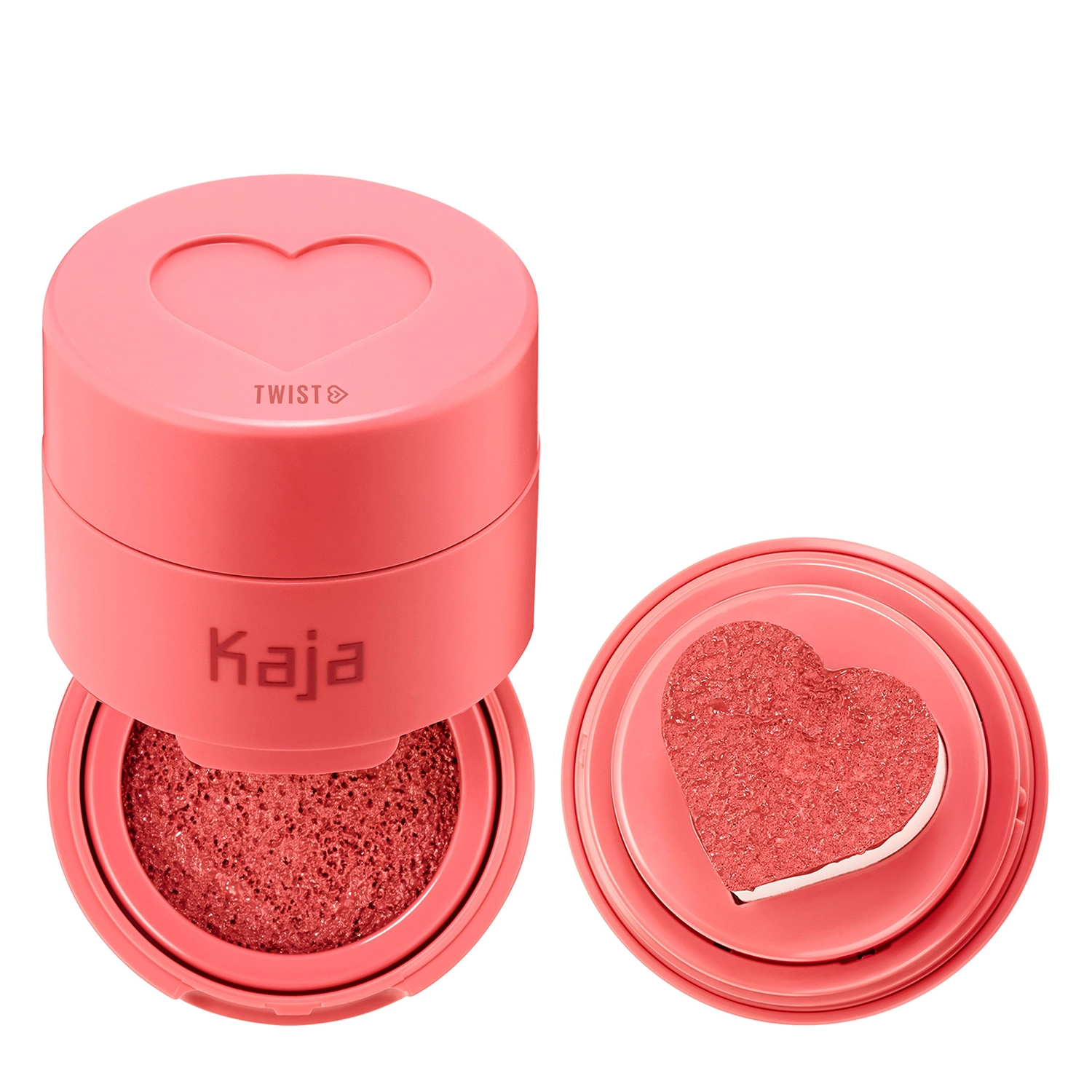 Kaja Beauty - Cheeky Stamp Blendable Blush - Жидкие румяна в форме кушона - 03 Bossy - 5g