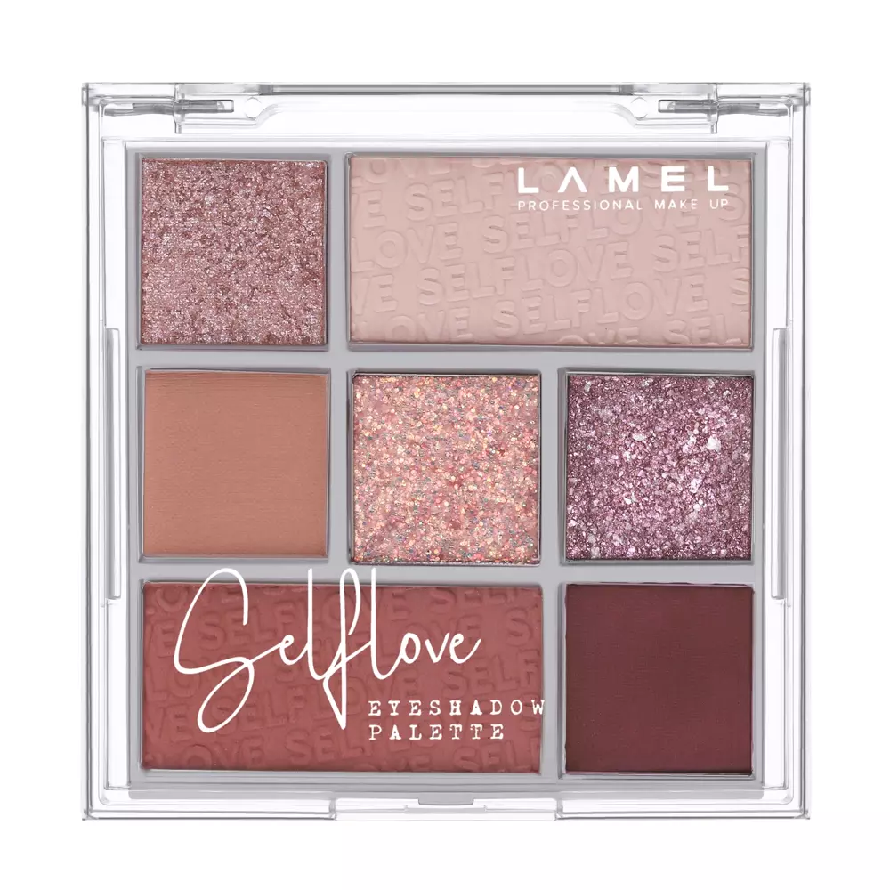 LAMEL - Палетка теней для век - Selflove - Eyeshadow Palette - 401 - 8,5g