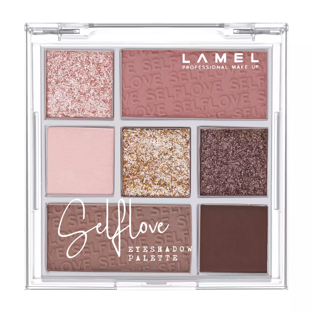 LAMEL - Палетка теней для век - Selflove - Eyeshadow Palette - 402 - 8,5g