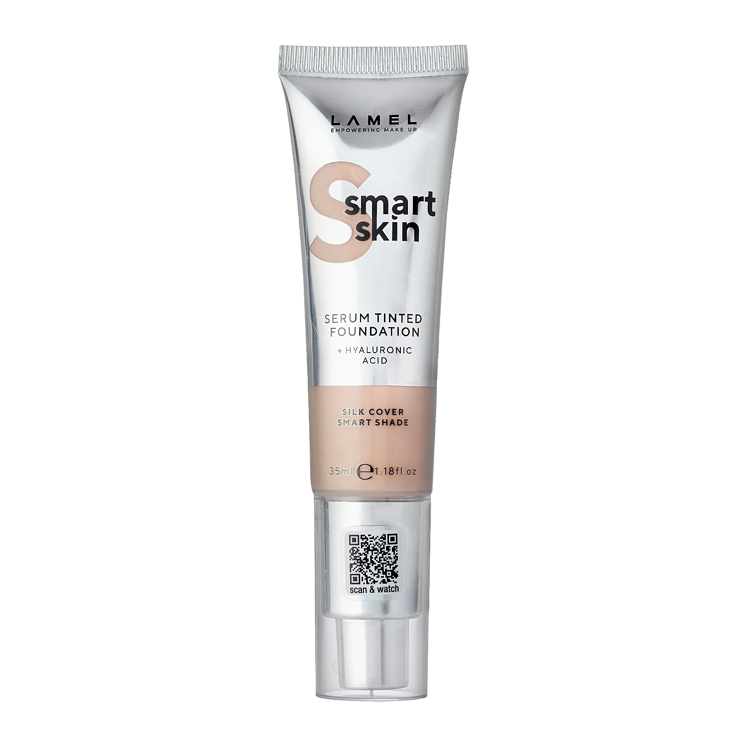 LAMEL - Тональная основа для лица SPF30+ - Smart Skin Serum Tinted Foundation SPF30+ - 402 - 35ml