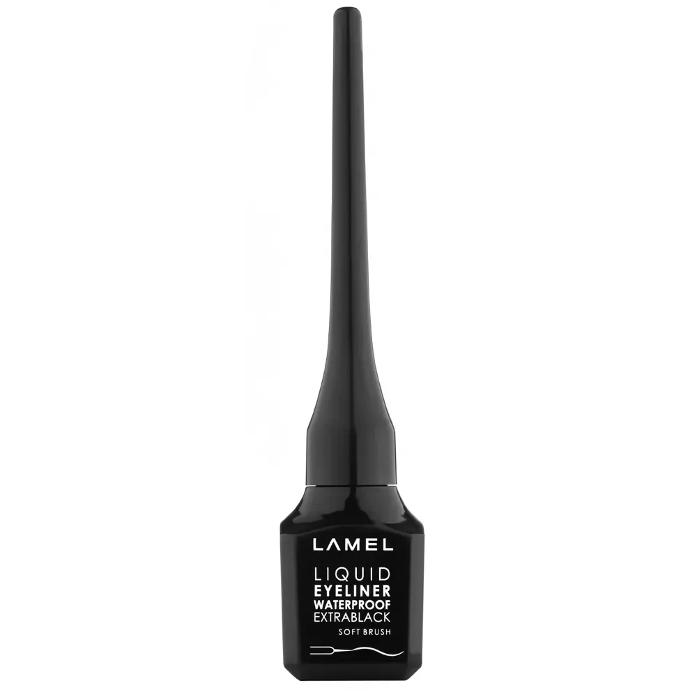 LAMEL - Жидкая подводка для глаз - Liquid Eyeliner Soft Brush - 101 - 3,5ml