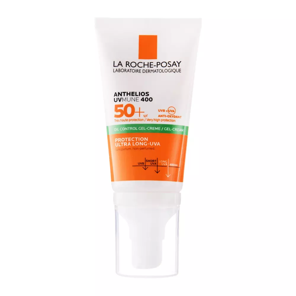 La Roche-Posay - Матирующий солнцезащитный гель-крем - Anthelios XL Dry Touch Gel Cream SPF50+ - 50ml