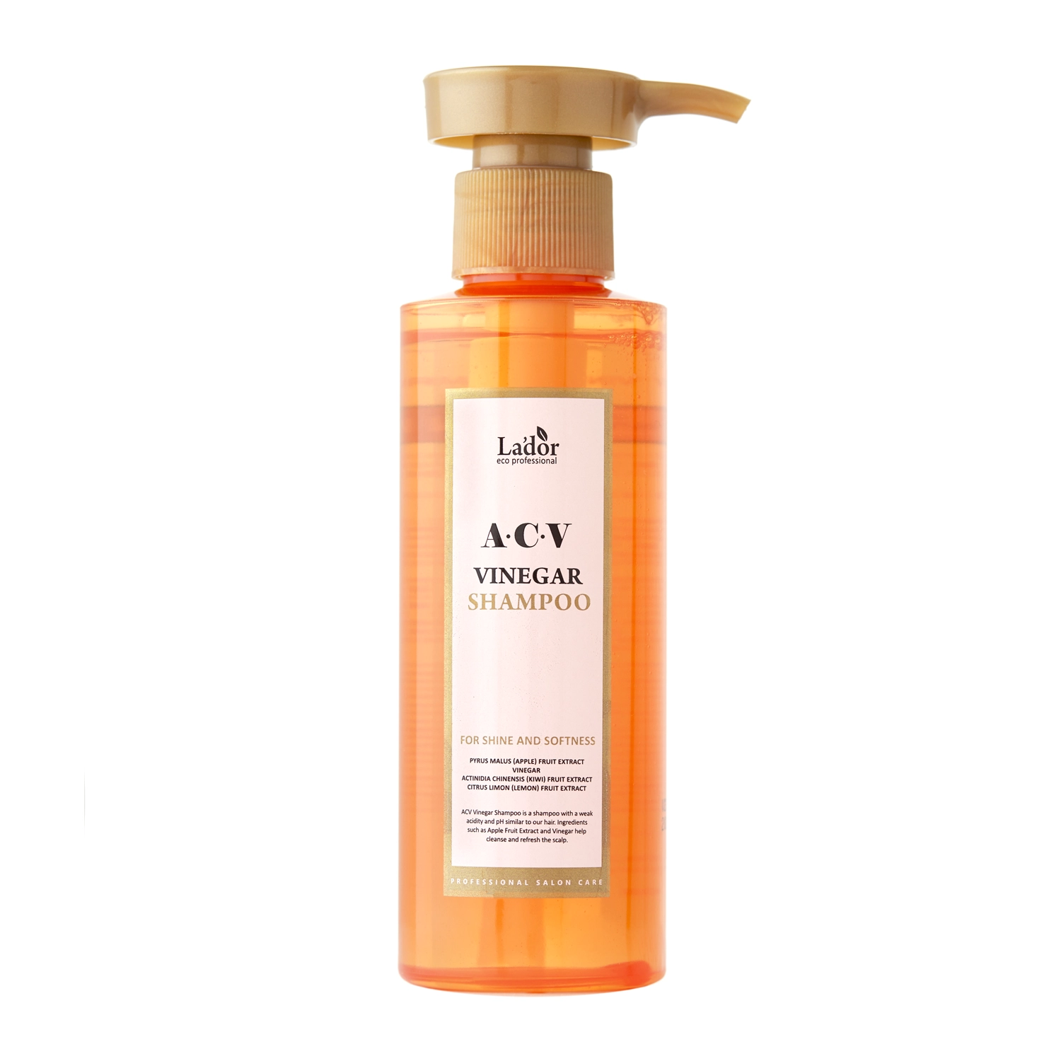 La'dor - ACV Vinegar Shampoo - Глубоко очищающий шампунь с яблочным уксусом - 150ml