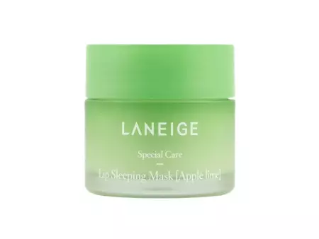 Laneige - Lip Sleeping Mask - Apple Lime - Интенсивно регенерирующая маска для губ с ароматом яблока и лайма