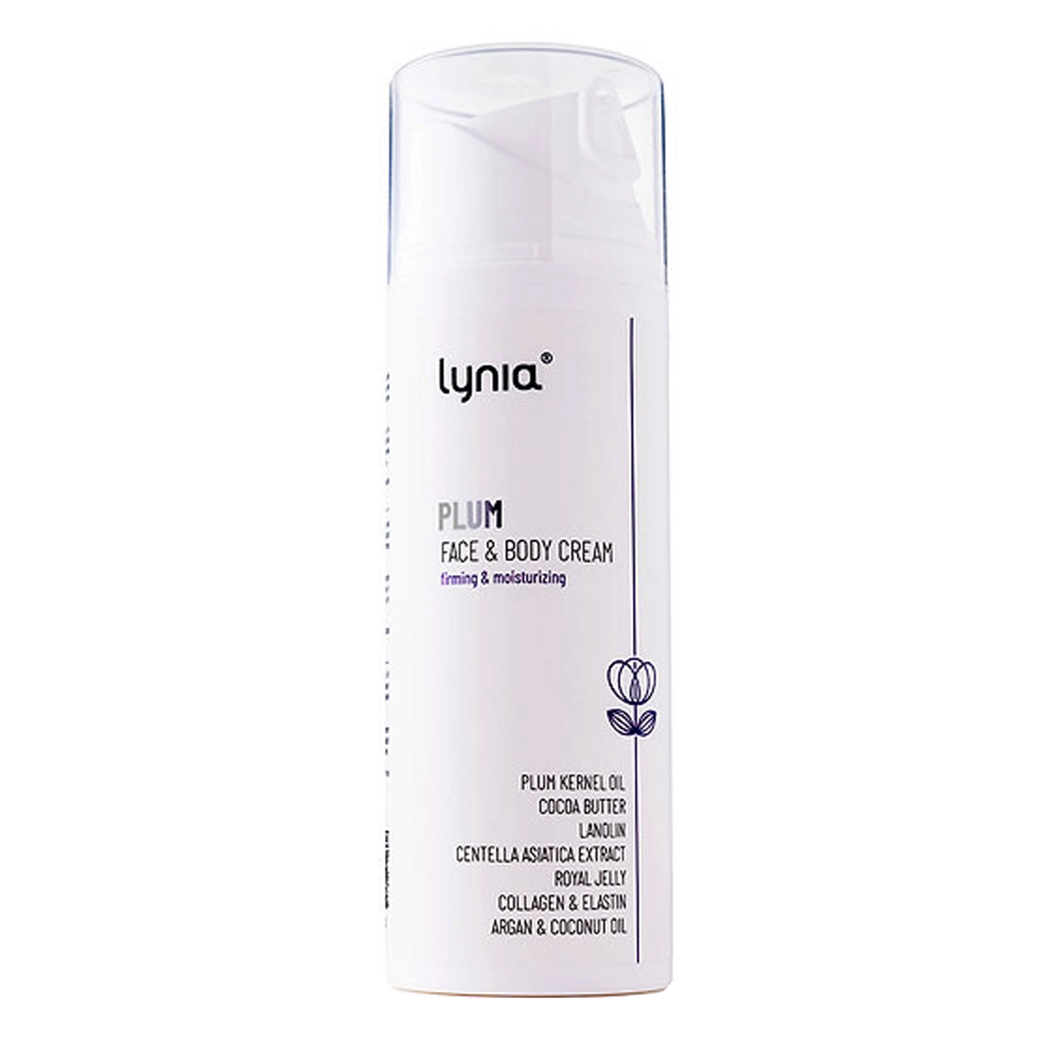 Lynia - Интенсивный восстанавливающий крем для лица - Plum - Krem do Twarzy Intensywna Regeneracja - 50ml