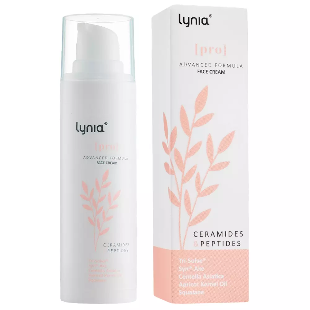 Lynia - Крем с церамидами и пептидами - Pro Krem z Ceramidami i Peptydami - 30ml