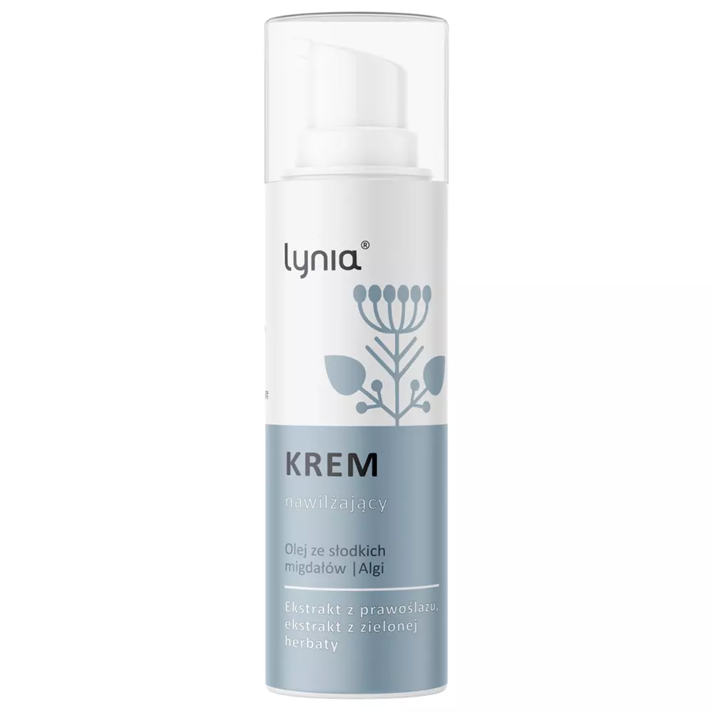 Lynia - Увлажняющий крем с миндалем и водорослями - 50ml