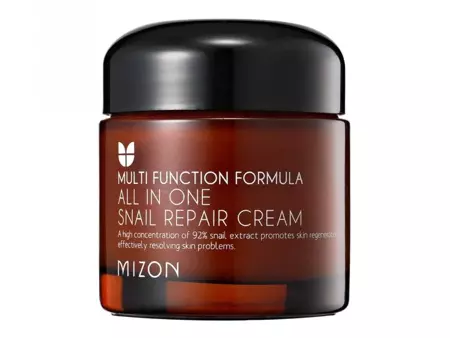 MIZON - All in One Snail Repair Cream - Многофункциональный крем для лица со слизью улитки