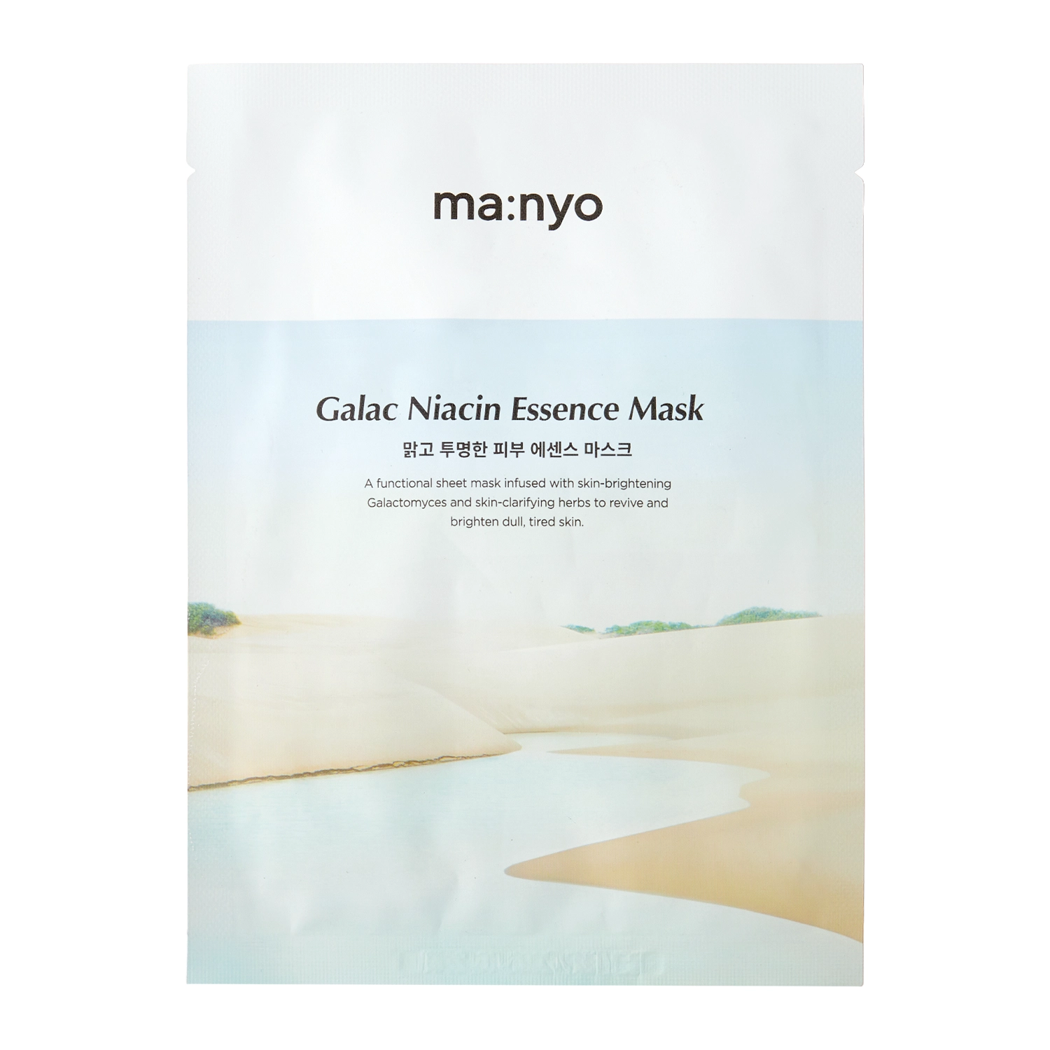 Ma:nyo - Galac Niacin Essence Mask - Осветляющая тканевая маска для лица - 1шт./30g