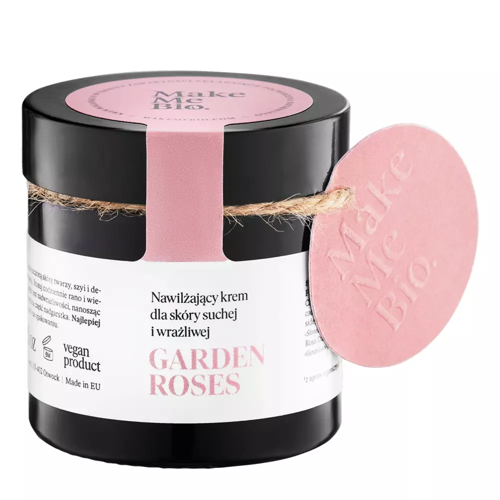 Make Me Bio - Увлажняющий крем для сухой и чувствительной кожи - Garden Roses - 60ml