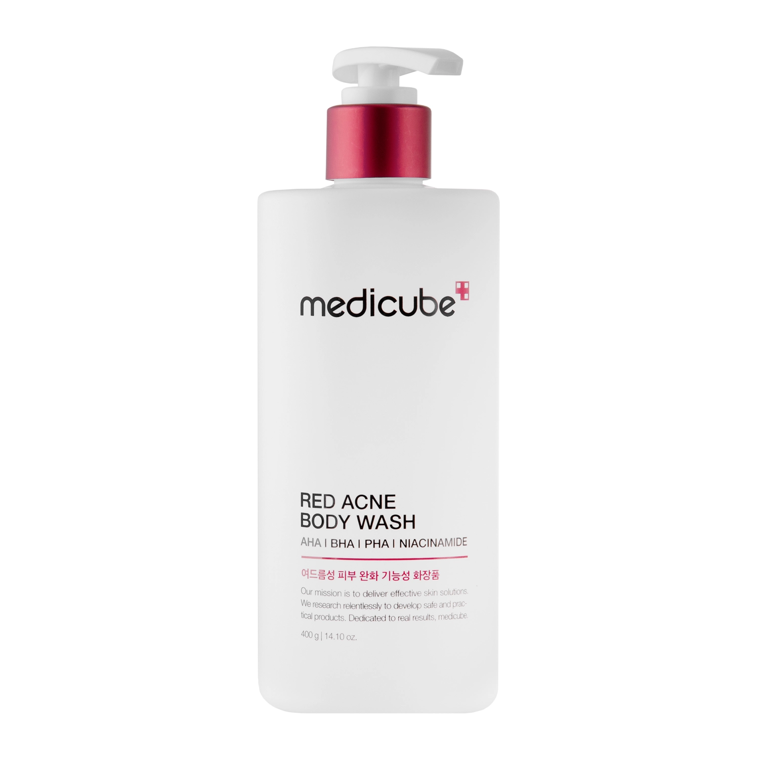 Medicube - Red Acne Body Wash 2.0 - Гель для душа с кислотами - 400g