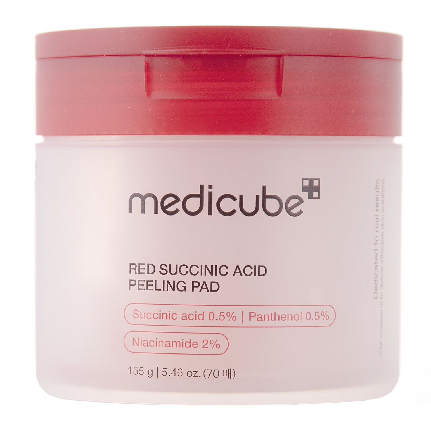 Medicube - Red Succinic Acid Peeling Pad - Пилинг-пэды для лица - 70шт./155g