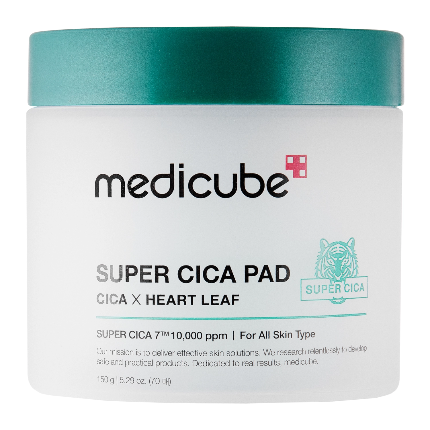 Medicube - Super Cica Pad - Успокаивающие пилинг-пэды для лица - 70шт./150g