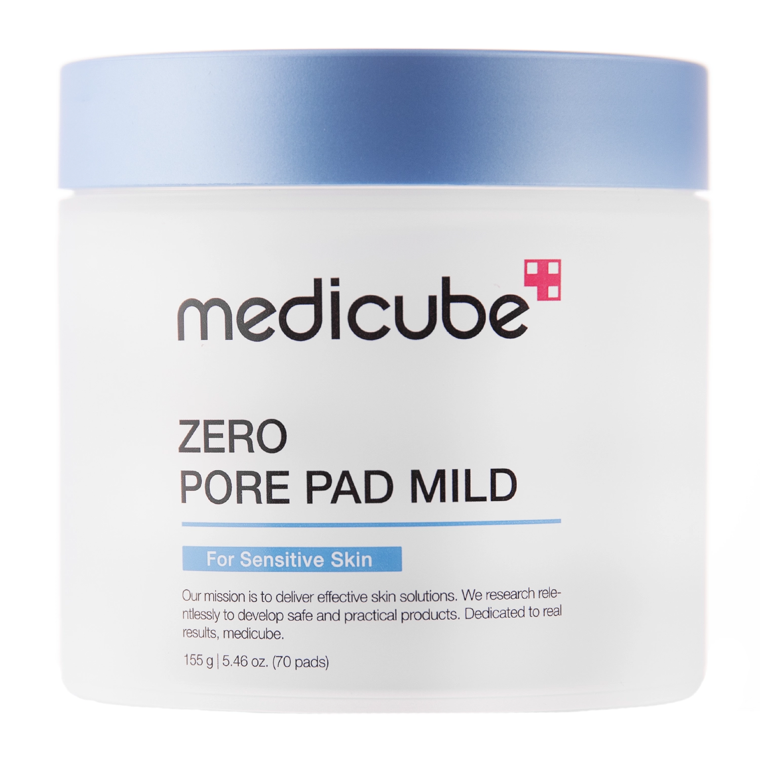 Medicube - Zero Pore Pad Mild - Тонизирующие пэды для лица - 70шт./155g