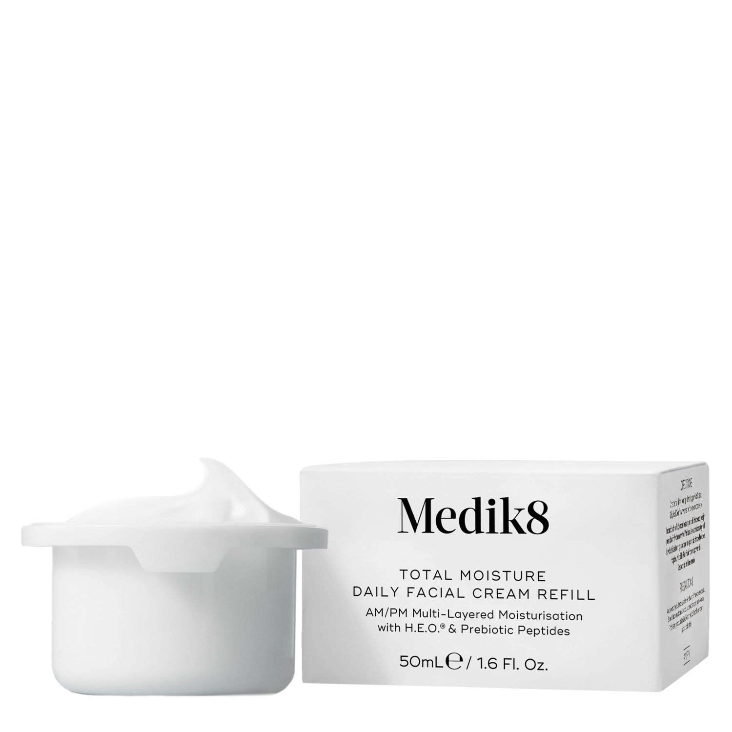 Medik8 - Total Moisture Daily Facial Cream Refill - Сменное пополнение интенсивно увлажняющего крема для лица - 50ml