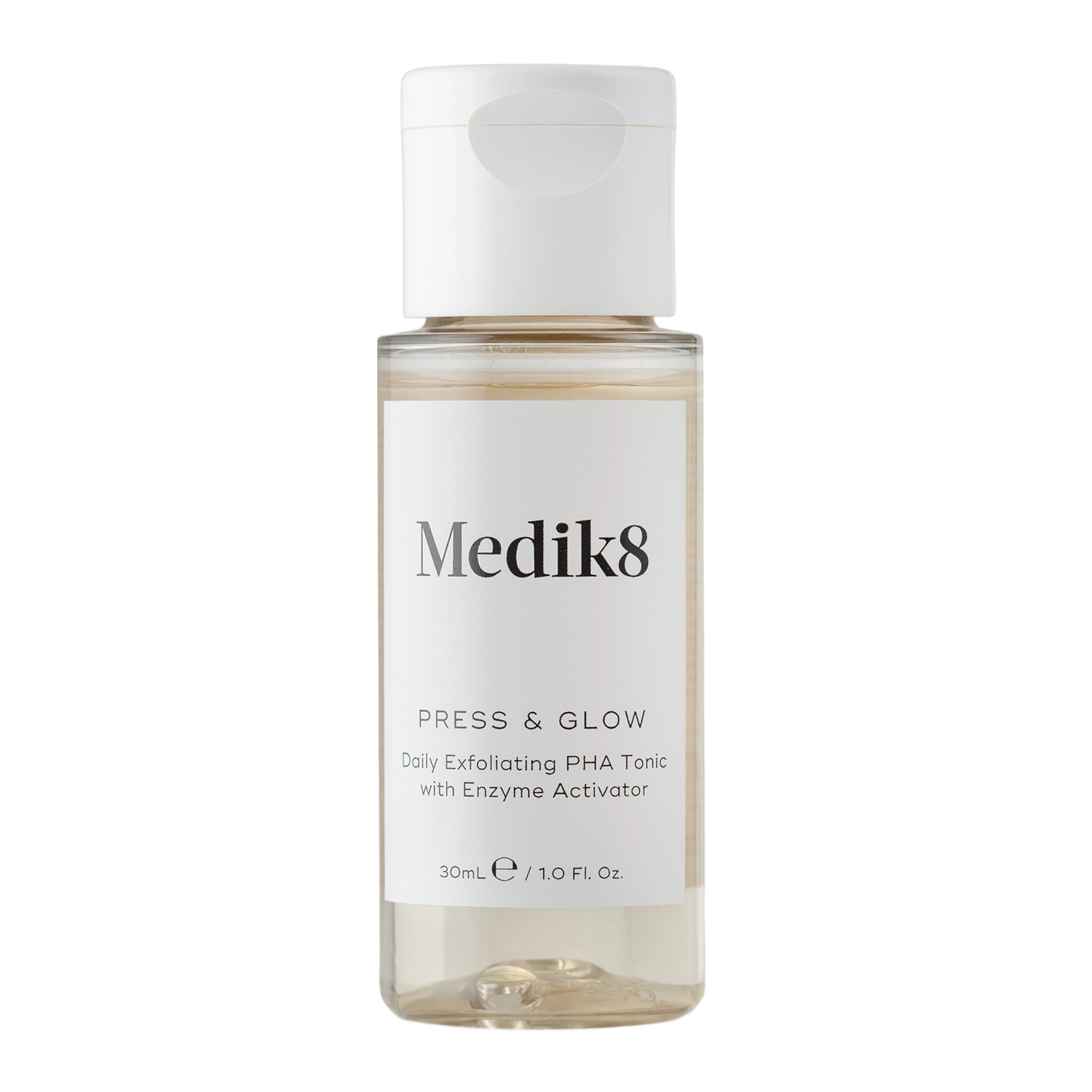 Medik8 - Try Me Size - Press&Glow - Тоник с кислотой PHA и активатором отшелушивающих ферментов - 30ml