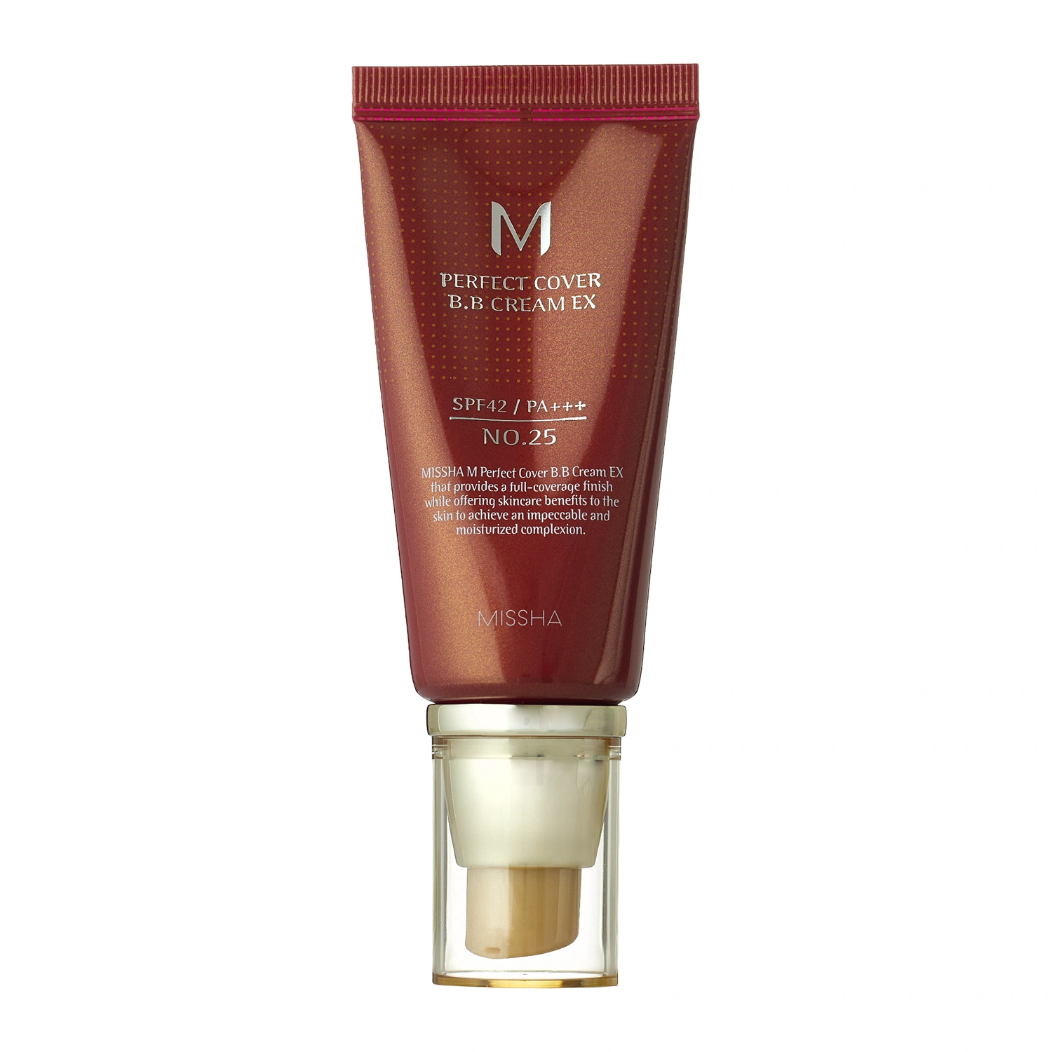 Missha - M Perfect Cover BB Cream SPF42/PA+++ - ВВ-крем для лица - No.25 Warm Beige - 50ml