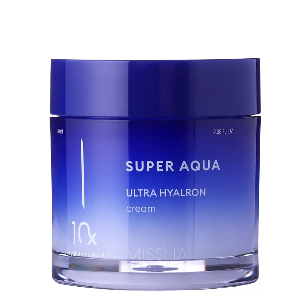 Missha - Увлажняющий крем для лица - Super Aqua Ultra Hyalron Cream - 70ml