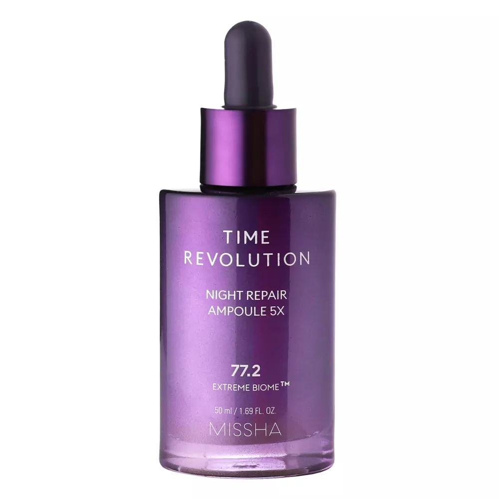 Missha - Восстанавливающая сыворотка для упругости кожи - Time Revolution Night Repair Ampoule 5x - 50ml