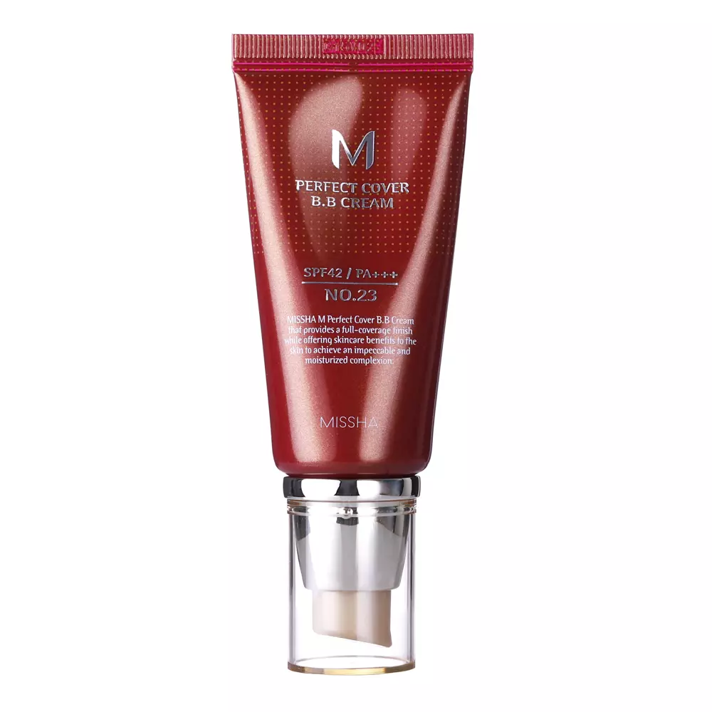 Missha - ВВ-крем для лица - M Perfect Cover BB Cream SPF42/PA+++ - No.23 Natural Beige - 50ml