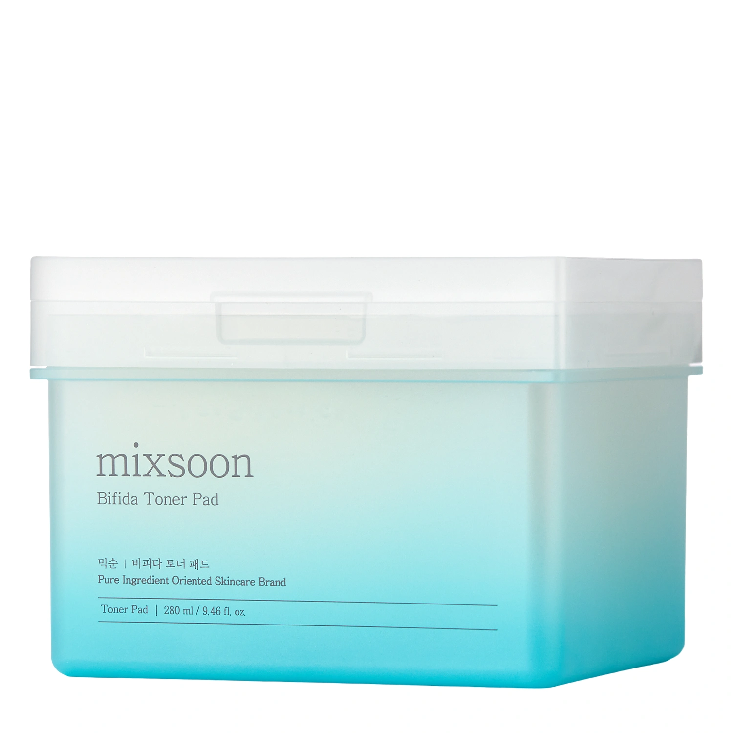 Mixsoon - Bifida Toner Pad - Увлажняющие пэды для лица с бифидобактериями - 120шт.