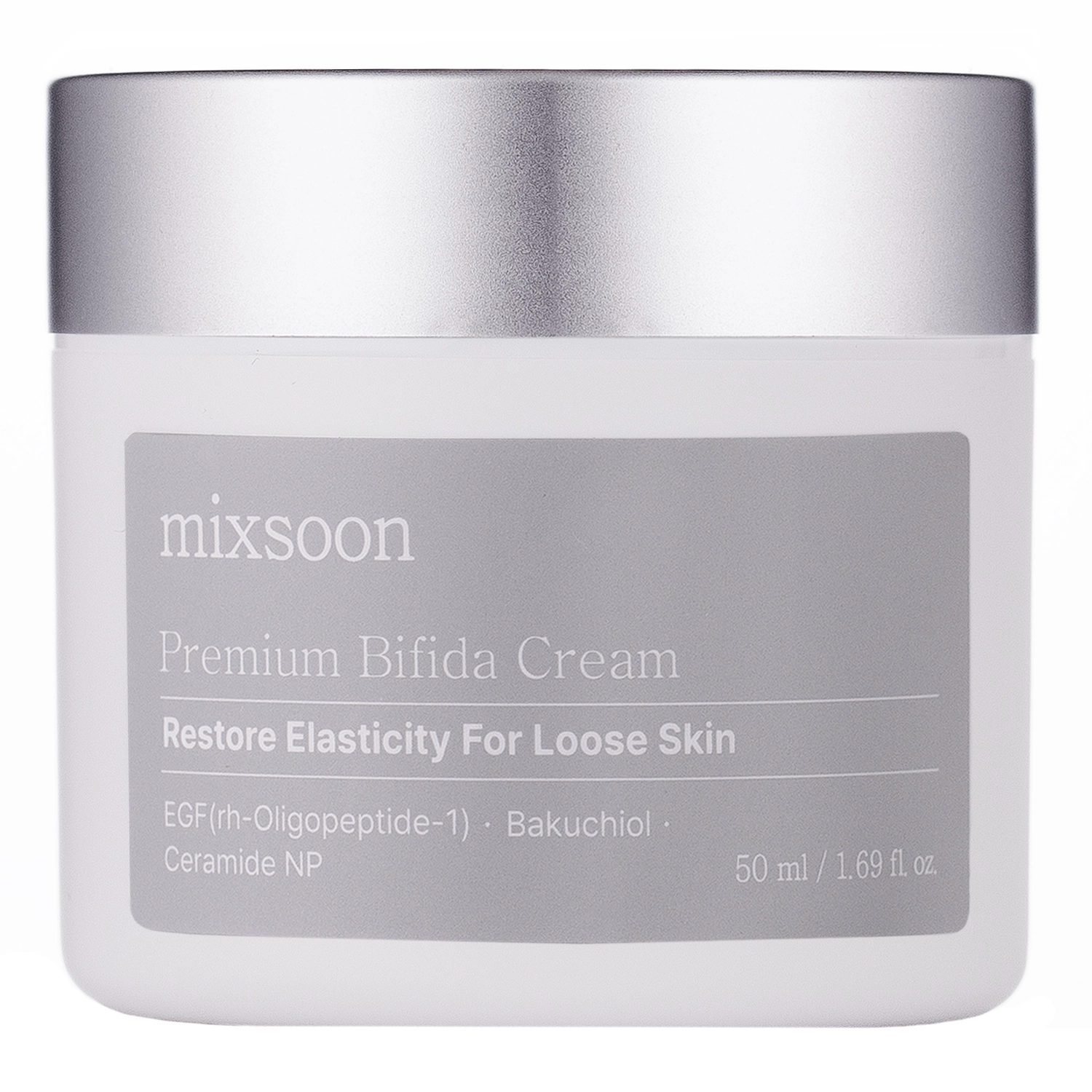 Mixsoon - Premium Bifida Cream - Увлажняющий крем для лица с бифидобактериями - 50ml