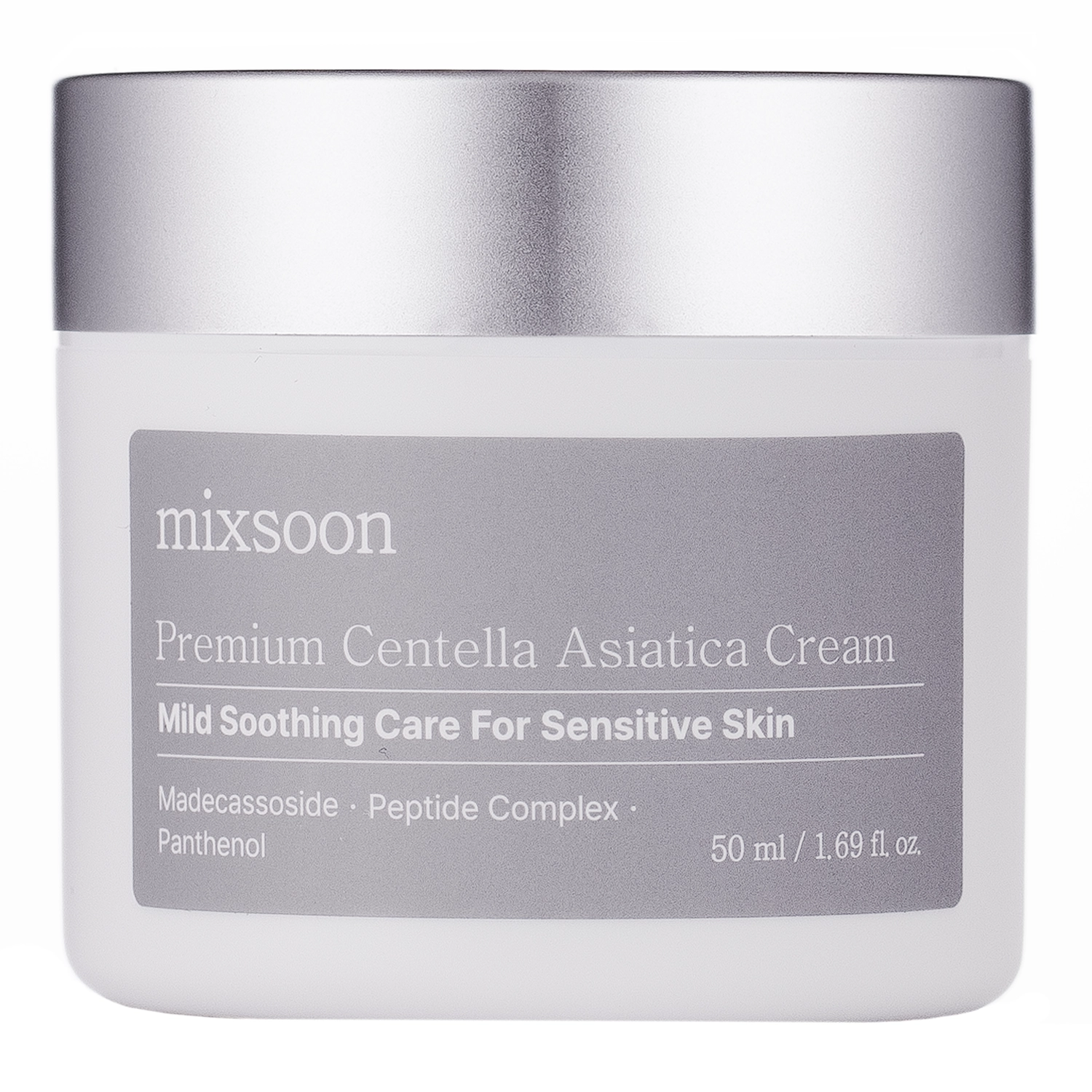 Mixsoon - Premium Centella Asiatica Cream - Увлажняющий крем для лица с центеллой азиатской - 50ml