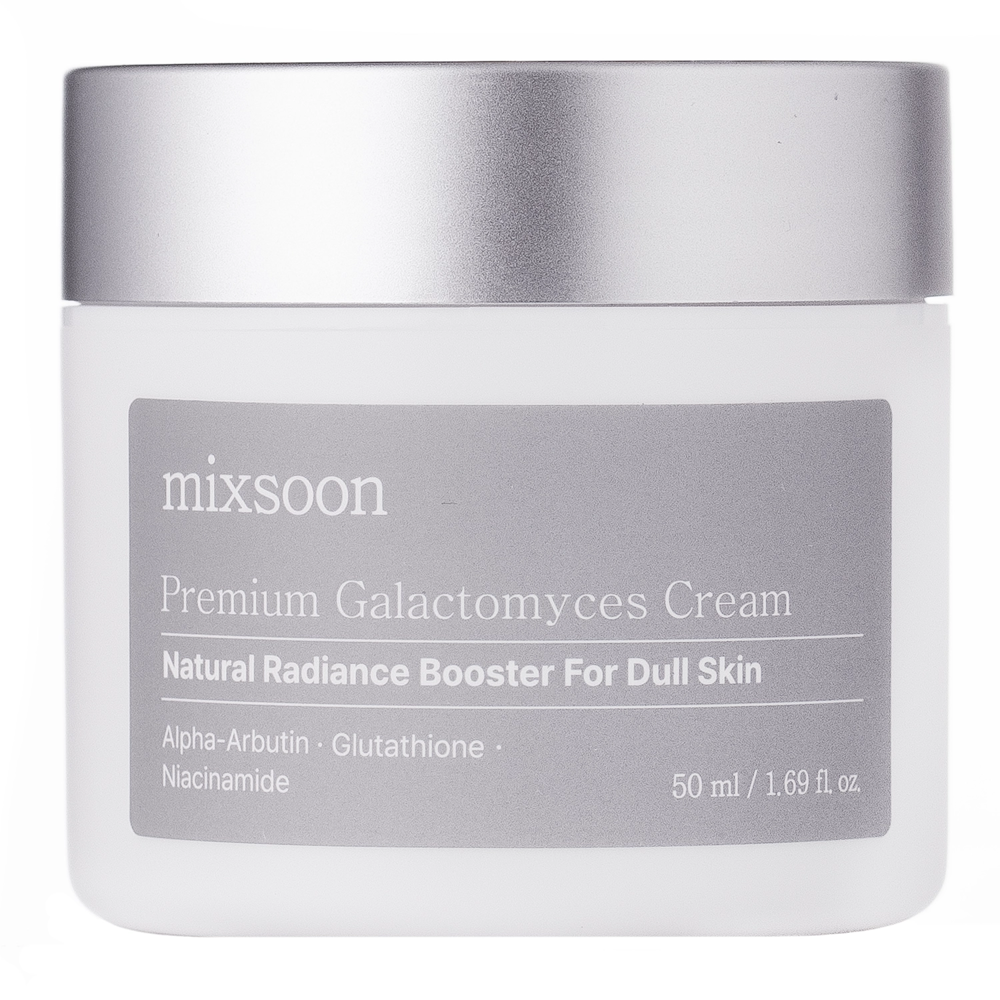 Mixsoon - Premium Galactomyces Cream - Увлажняюще-осветляющий крем для лица с дрожжевым фильтратом - 50ml