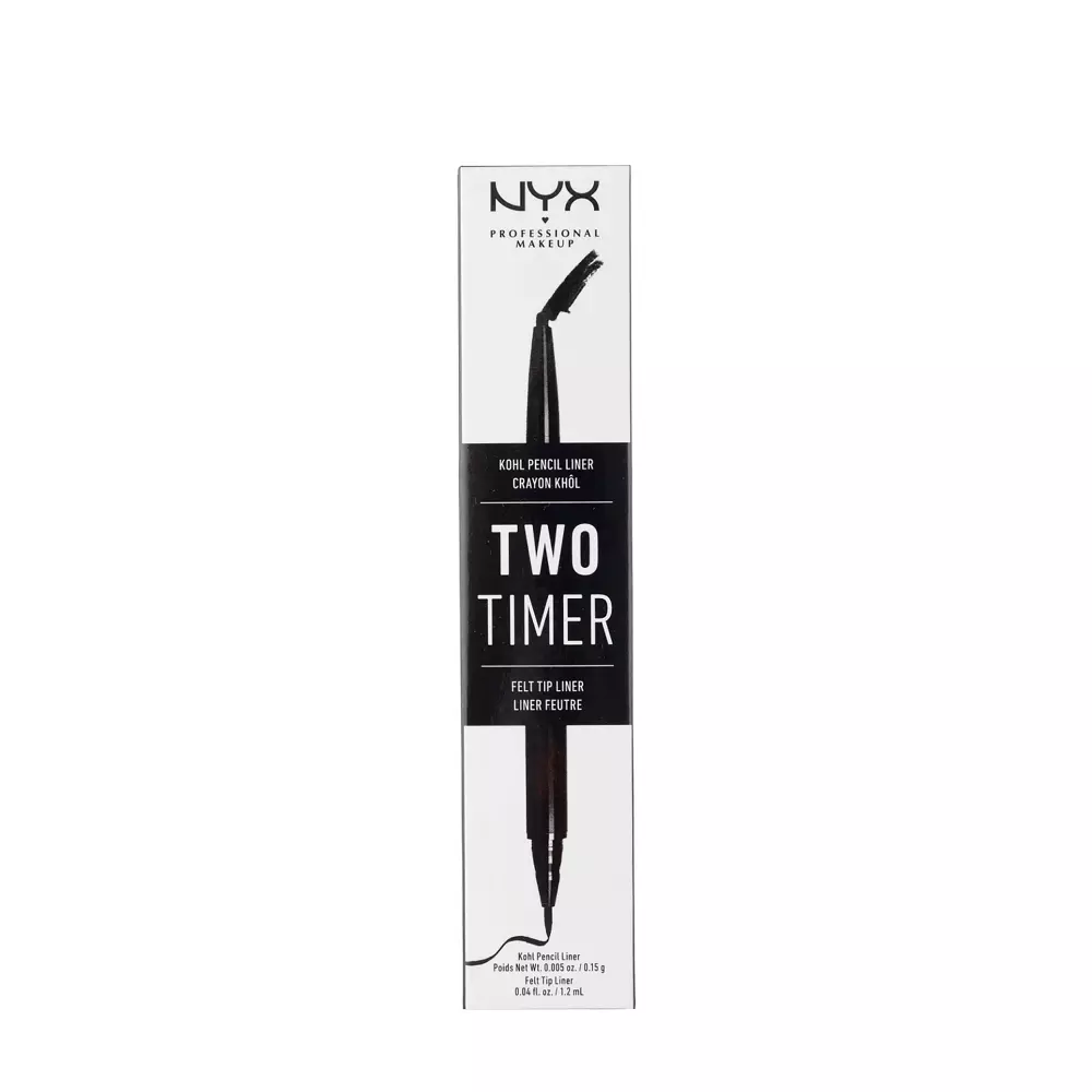 NYX Professional Makeup - Двойная подводка для глаз - Two Timer - Dual Ended Eyeliner - 1,2g