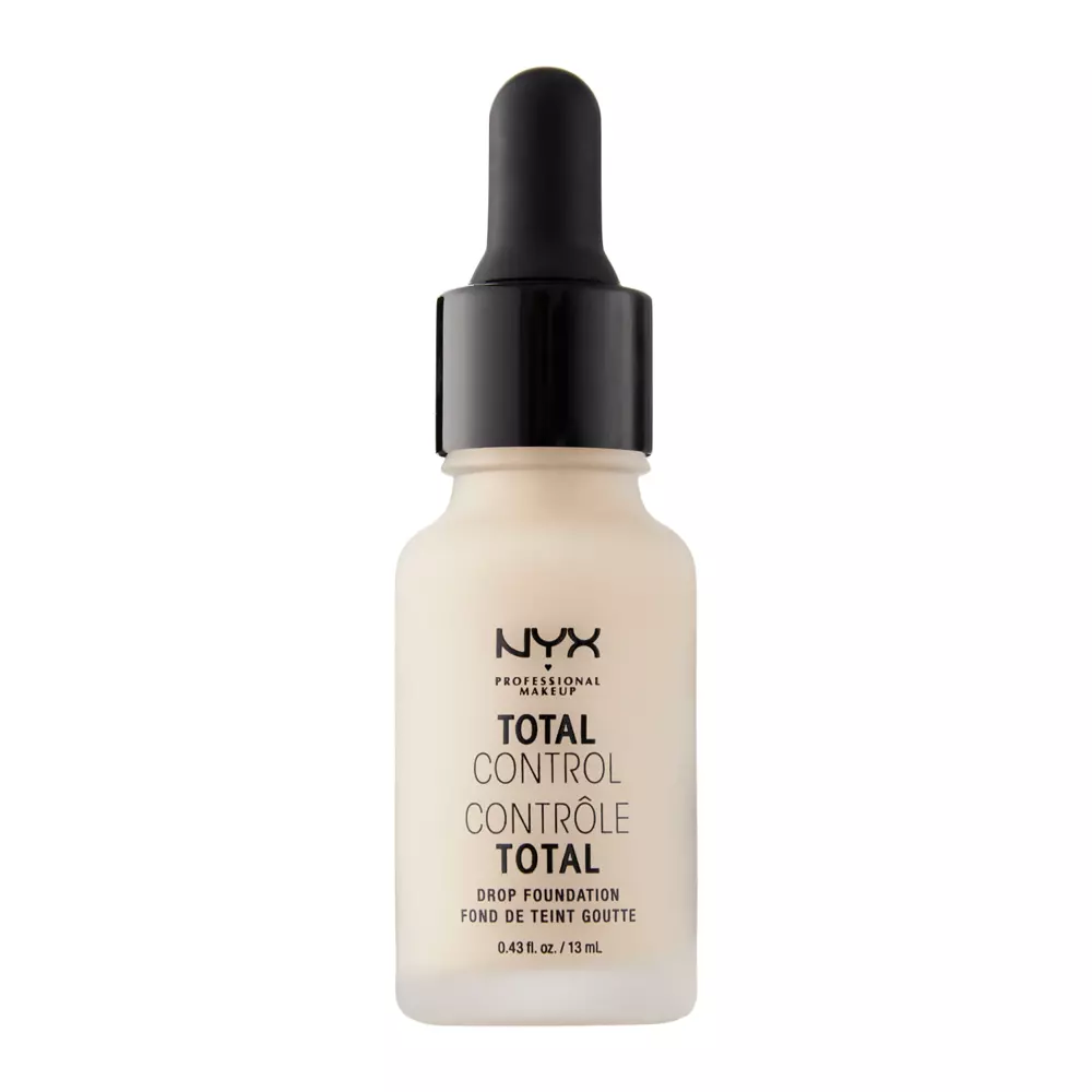 NYX Professional Makeup - Жидкая тональная основа - Total Control Drop Foundation - Pale - 13ml