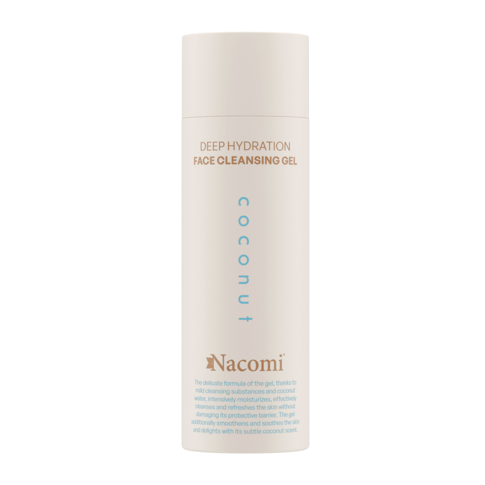 Nacomi - Deep Hydration Face Cleansing Gel - Гель для умывания лица - Coconut - 140ml