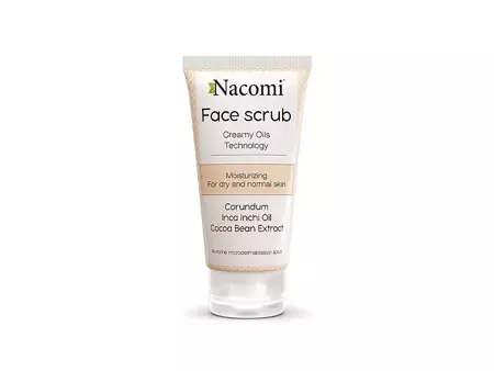 Nacomi - Увлажняющий скраб для лица - Face Scrub - Nawilżający Peeling do Twarzy - 85ml 