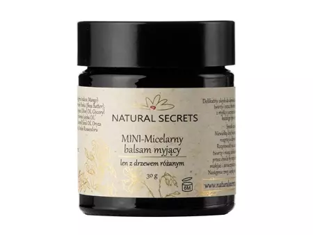 Natural Secrets - Мицеллярный бальзам для снятия макияжа - 30g