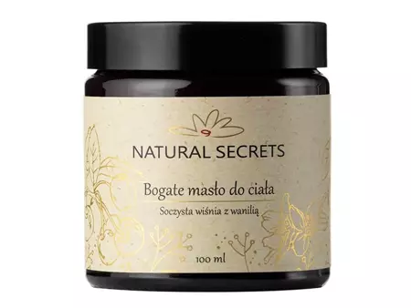 Natural Secrets - Питательное масло для тела - Сочная вишня с ванилью - 100ml