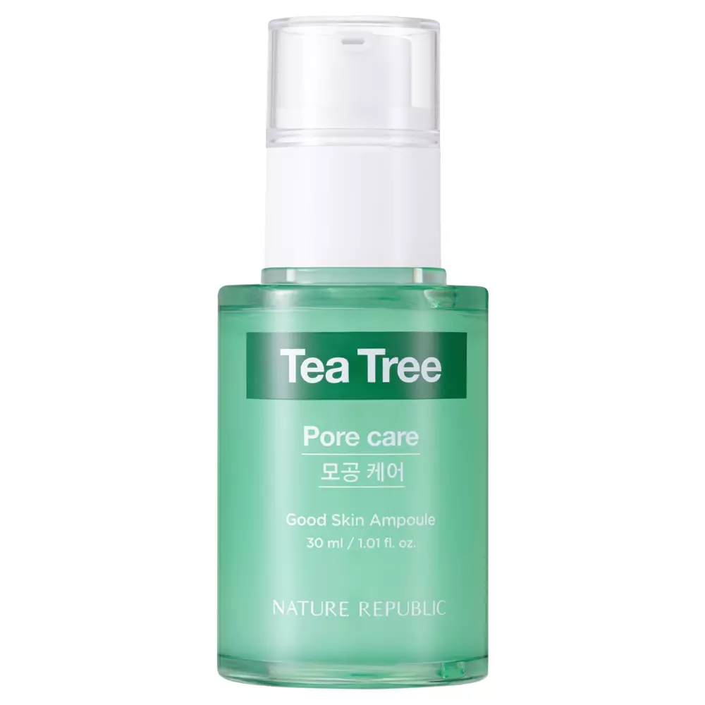 Nature Republic - Good Skin Tea Tree Ampoule - Успокаивающая сыворотка для лица с экстрактом чайного дерева - 30ml