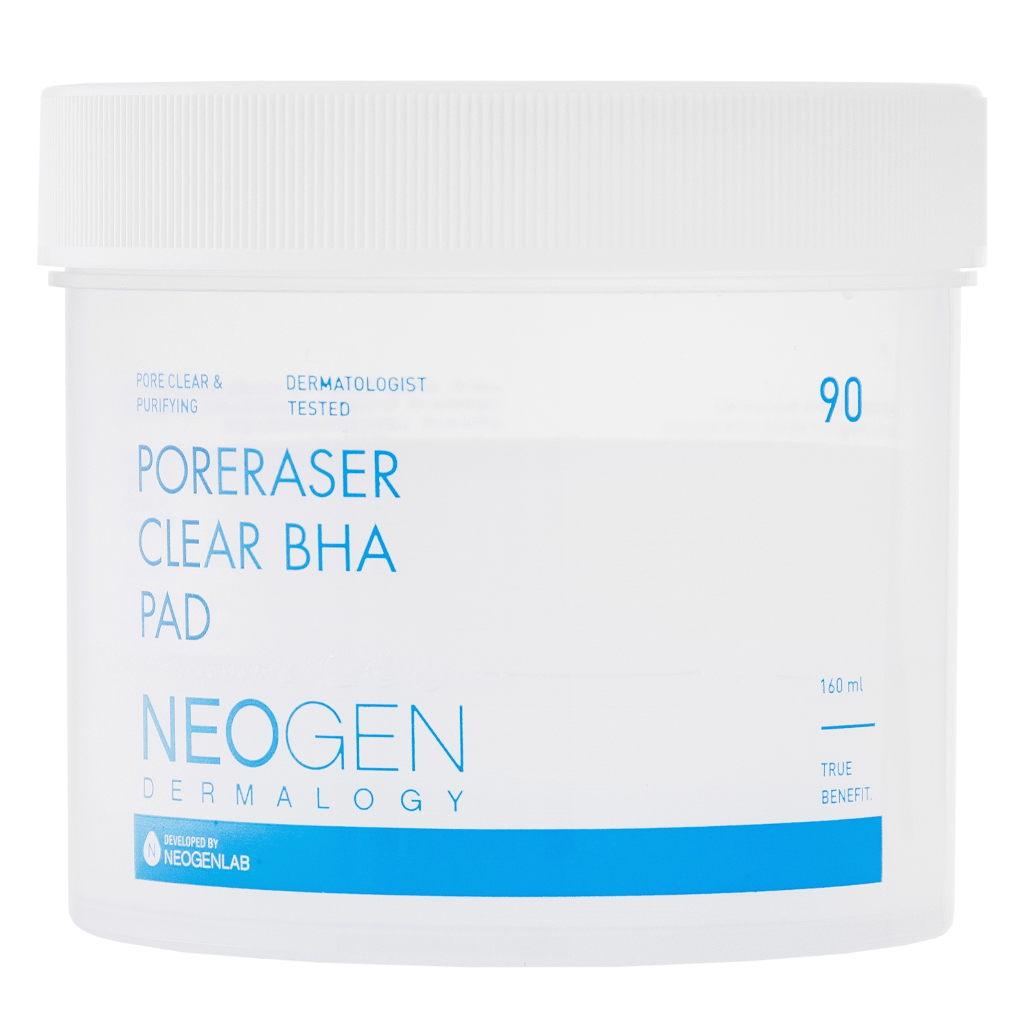 Neogen - Dermalogy Poreraser Clear BHA Pad - Пилинг-пэды для лица - 90шт.