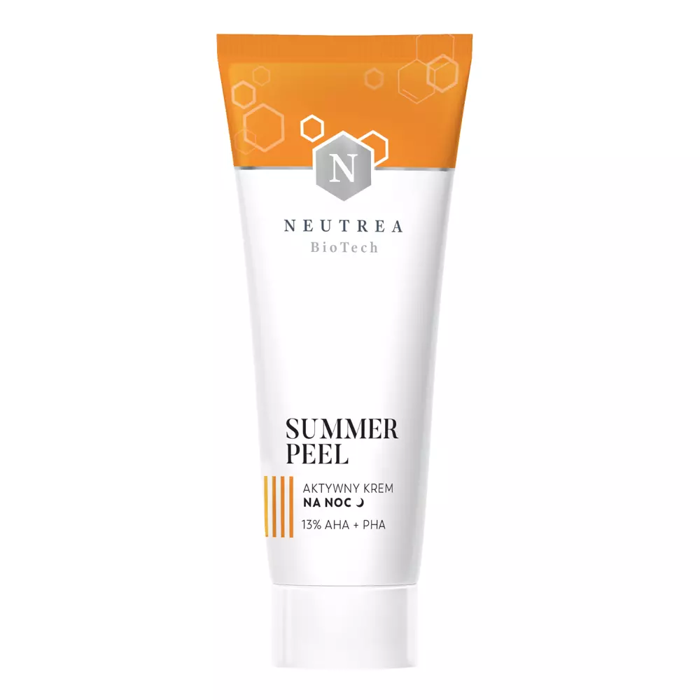 Neutrea - Ночной крем-пилинг с кислотами 13% AHA + PHA - Summer Peel - 75ml