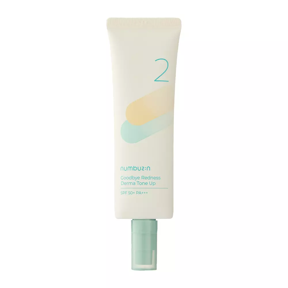 Numbuzin - No.2 - Солнцезащитный тональный крем 4в1 - Goodbye Redness Derma Tone Up - SPF 50+ PA+++ - 50ml