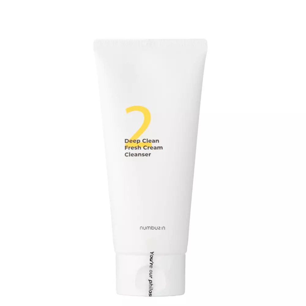 Numbuzin - No.2 - Увлажняющая эмульсия для умывания лица - Deep Clean Fresh Cream Cleanser - 120ml