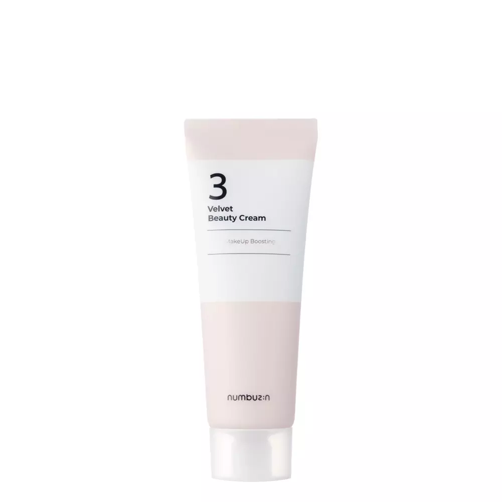 Numbuzin - No.3 - Увлажняющий крем под макияж - Velvet Beauty Cream - 60ml