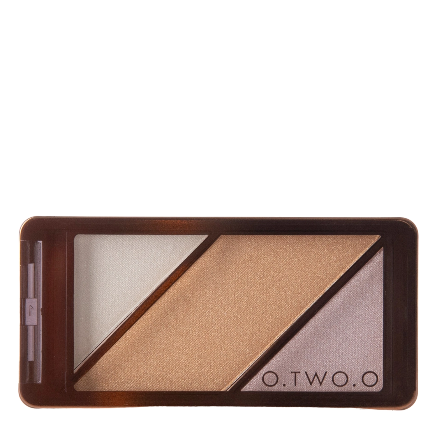 O.TWO.O - 3 in 1 Blusher Highlighter Contour - Набор хайлайтеров - 02 Gem - 10g