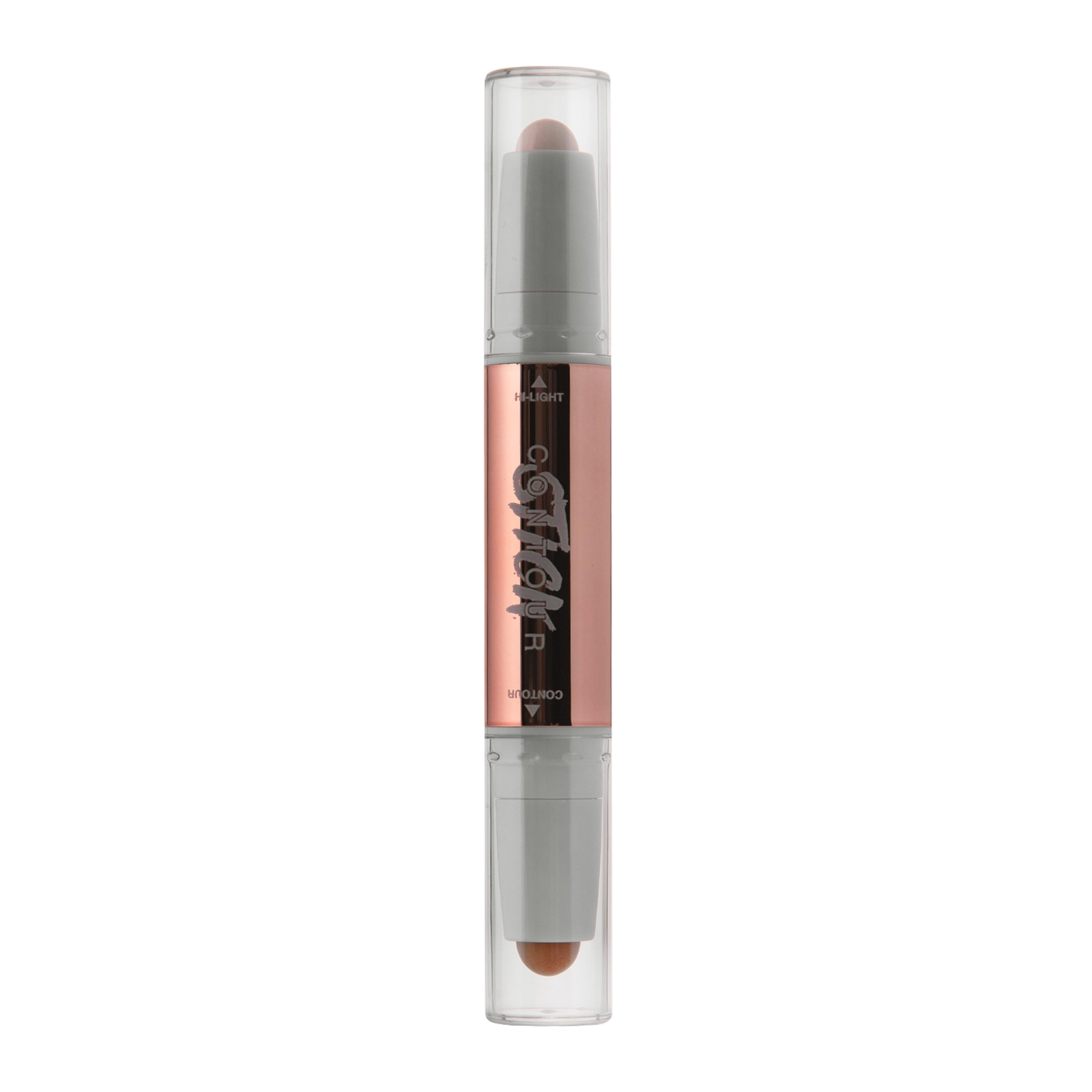 O.TWO.O - Glow Lift Light Shadow Contour Stick - Двусторонний кремовый стик для контурирования лица - 01 Fair+Light Brown - 3,2g