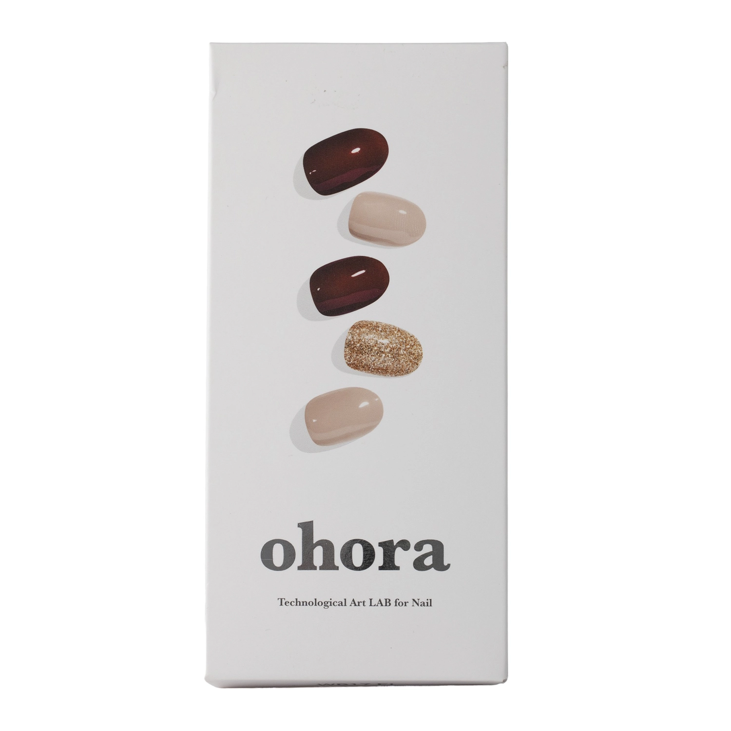 Ohora - Semicured Gel Nail - Гелевые наклейки для ногтей - Manicure - Rosewood - 30шт.