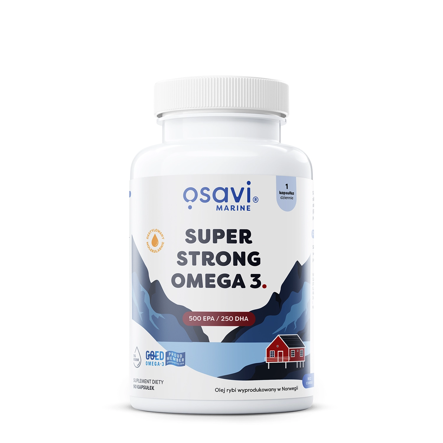 Osavi - Super Strong Omega 3 500 EPA / 250 DHA - 60 мягких капсул 