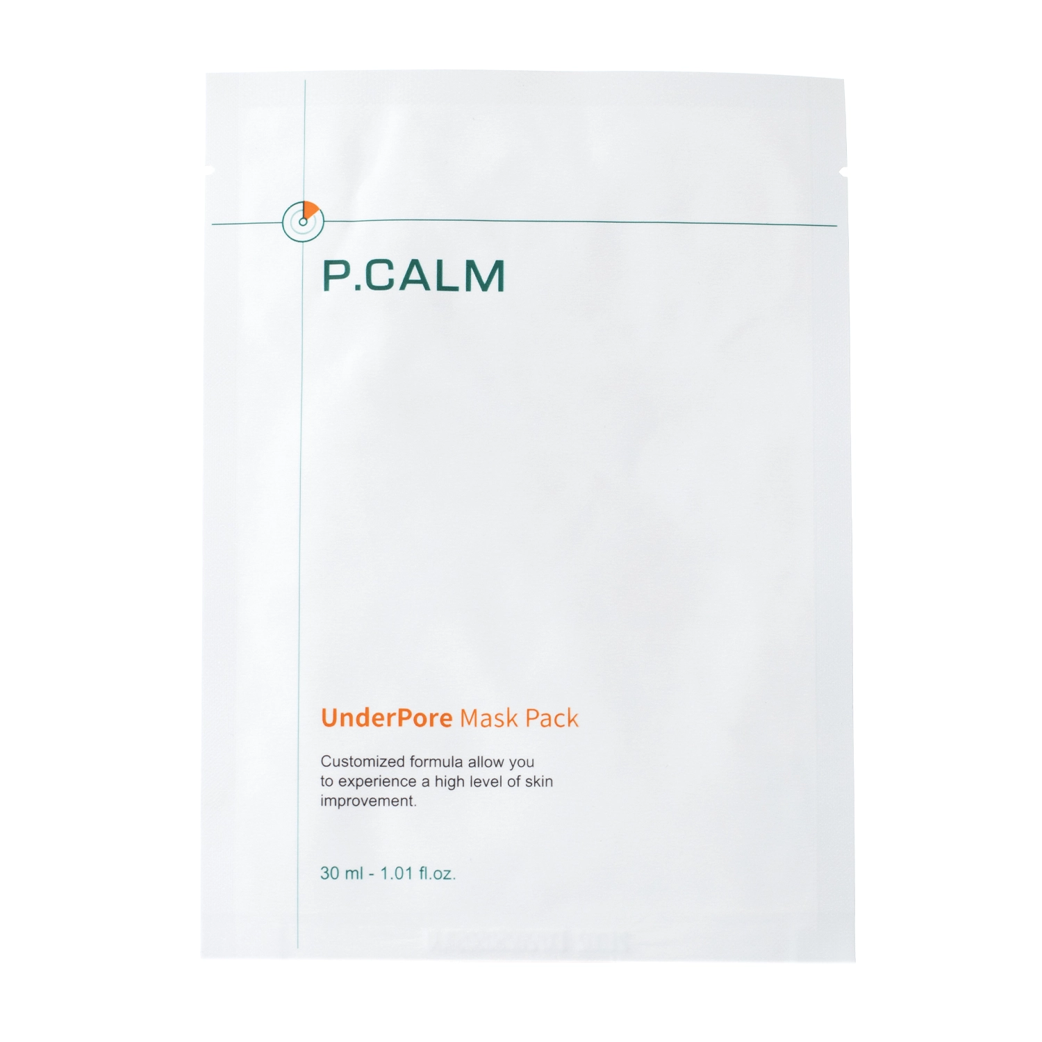 P.Calm - UnderPore Mask Pack - Очищающая тканевая маска для лица - 1шт./30ml