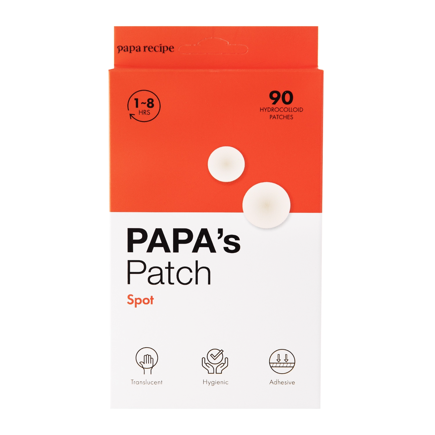 Papa Recipe - Papa's Patch Spot - Патчи от прыщей - 90шт.