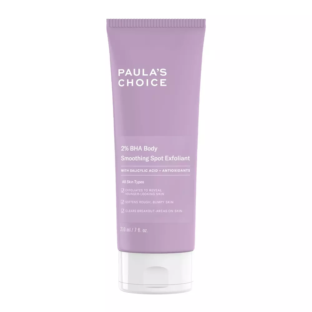 Paula's Choice - 2% BHA Body Smoothing Spot Exfoliant - Отшелушивающий лосьон для тела с салициловой кислотой - 210ml