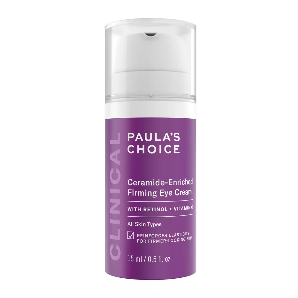Paula's Choice - Антиоксидантный крем под глаза с церамидами - Clinical Ceramide-Enriched Firming Eye Cream - 15ml