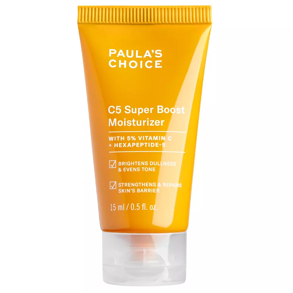 Paula's Choice - C5 Super Boost Moisturizer - Мультиактивный увлажняющий крем с витамином С - 15ml